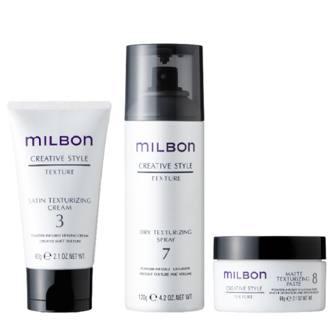 밀본 글로벌밀본(GM) - 크리에이티브스타일 텍스처 헤어왁스 3종